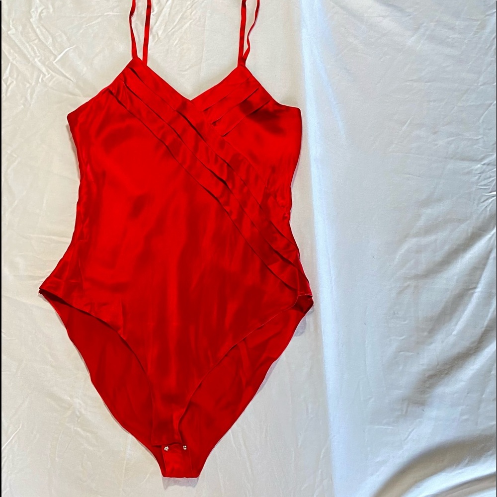 Vintage 1980’s Silk Bodysuit